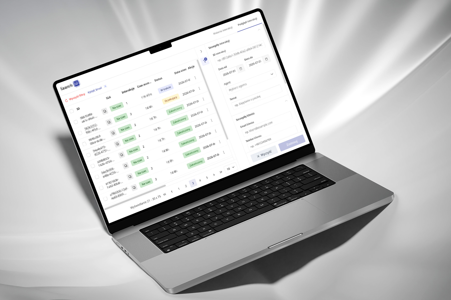 Screenshot: Customer Communication Platform for InPost